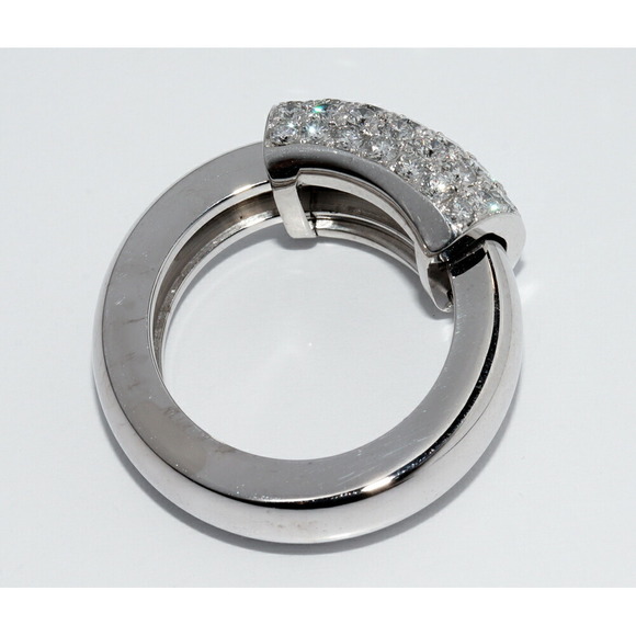 Piaget Piaget K18WG Dancer Ring Ring Size 13 Calfskin Ring - Picture 3 of 6